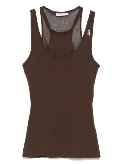 Patrizia Pepe Layered Tank Top