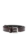Patrizia Pepe Leather Belt In Blue