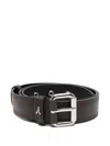 Patrizia Pepe Leather Belt In Brown