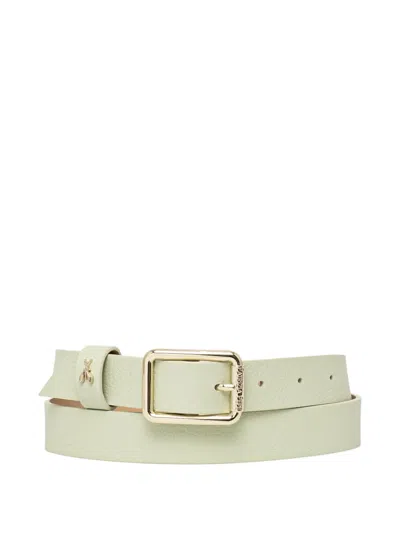 Patrizia Pepe Leather Belt In Green