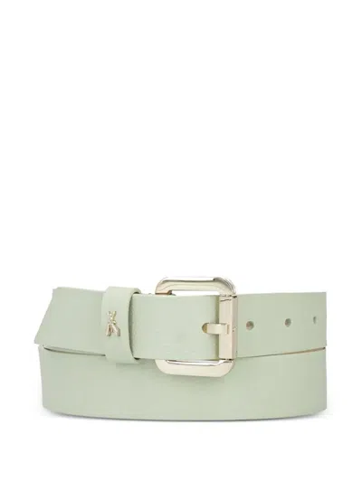 Patrizia Pepe Leather Belt In Green