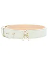 Patrizia Pepe Leather Belt In Green