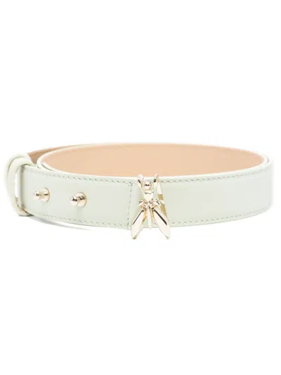 Patrizia Pepe Leather Belt In Green