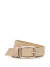 Patrizia Pepe Leather Belt In Neutrals
