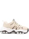 Patrizia Pepe Leather Running Sneakers In Multi
