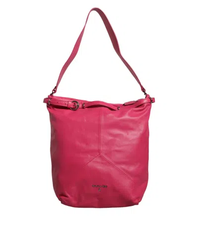 Pre-owned Patrizia Pepe Leather Shoulder Purse Tote Women's Bag () In Pink