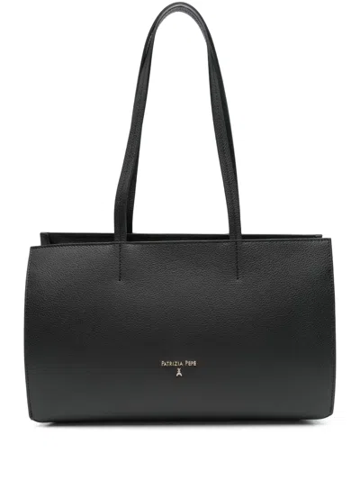 Patrizia Pepe Handtasche Aus Leder In Schwarz