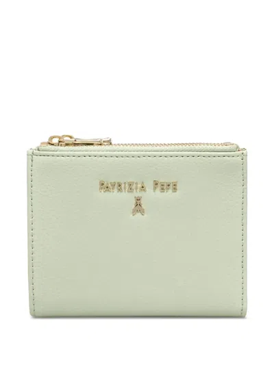 Patrizia Pepe Leather Wallet In Green