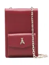 Patrizia Pepe Leather Wallet In Red