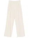 Patrizia Pepe Light Beige Tailored Pants In Neutral