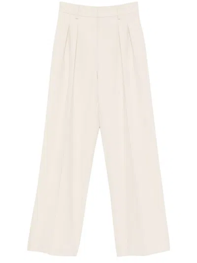PATRIZIA PEPE PATRIZIA PEPE LIGHT BEIGE TAILORED PANTS