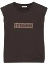 Patrizia Pepe T-shirt  Woman Color Brown In Brown