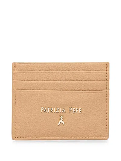 Patrizia Pepe Logo Cardholder Wallet In Black