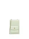 Patrizia Pepe Logo-detailing Cross Body Bag In Green