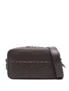 Patrizia Pepe Logo-embossed Shoulder Bag In Brown