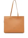 Patrizia Pepe Logo Lettering Tote Bag In Brown