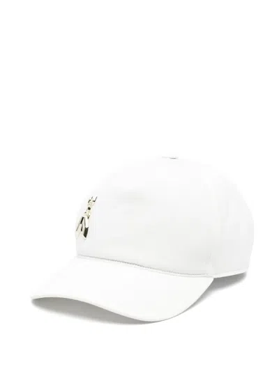 Patrizia Pepe Logo-plaque Cap In White