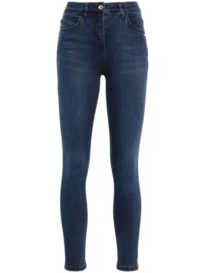 Patrizia Pepe Jeggings In Blue