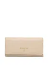 Patrizia Pepe Logo-plaque Purse In Neutrals