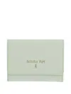 Patrizia Pepe Logo-plaque Wallet In Green