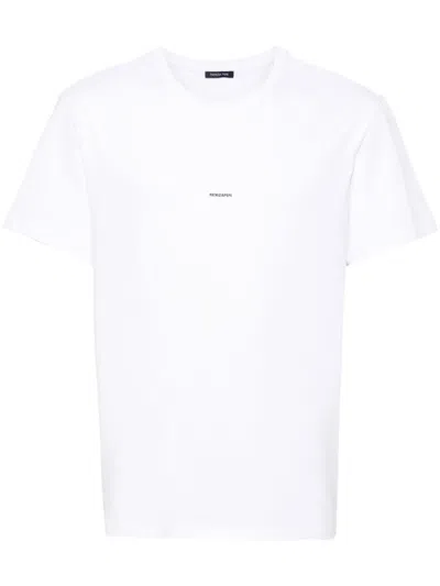 Patrizia Pepe Logo-print Cotton T-shirt In White