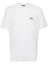 Patrizia Pepe Logo-print Lightweight T-shirt In White