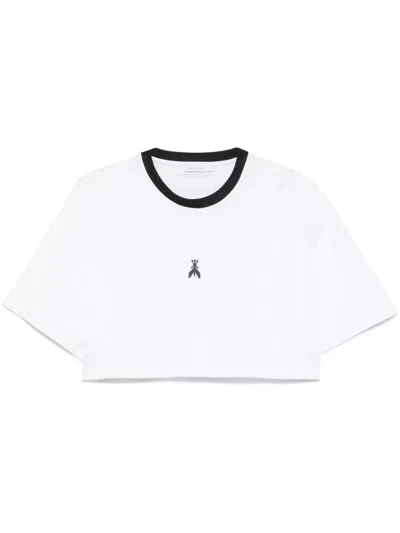 Patrizia Pepe Logo-print T-shirt In White