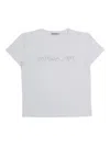 Patrizia Pepe Logo-studded T-shirt In White