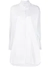 PATRIZIA PEPE LONG-SLEEVED BUTTONED SHIRT DRESS