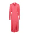 Patrizia Pepe Long Sleeve Dress In Red