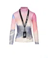Patrizia Pepe Long Sleeves T-shirt In Multi