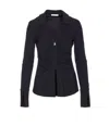 Patrizia Pepe Long Sleeves Top In Black