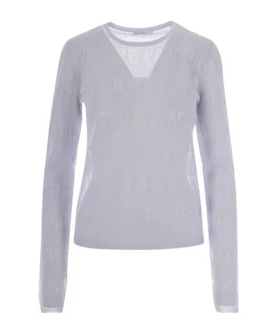 Patrizia Pepe Long-sleeve Sweater In Multi