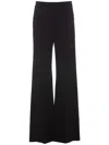 Patrizia Pepe Essential Palazzo Trousers In Black