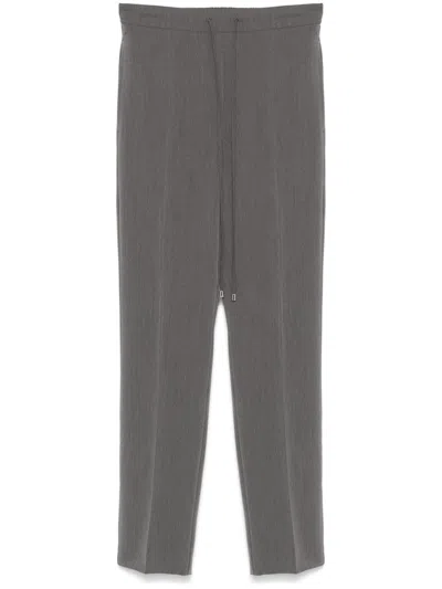 Patrizia Pepe Low-rise Trousers In Grey