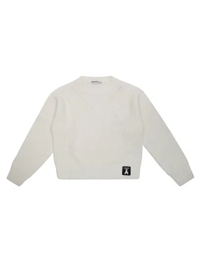 Patrizia Pepe Maglia Traforata In White