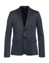 Patrizia Pepe Man Blazer Black Size 44 Polyester, Viscose, Elastane In Black