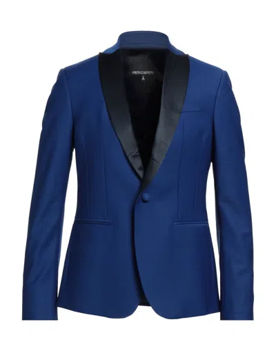 Patrizia Pepe Suit Jackets In Bright Blue