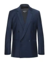 Patrizia Pepe Man Blazer Midnight Blue Size 38 Polyester, Elastane In Blue