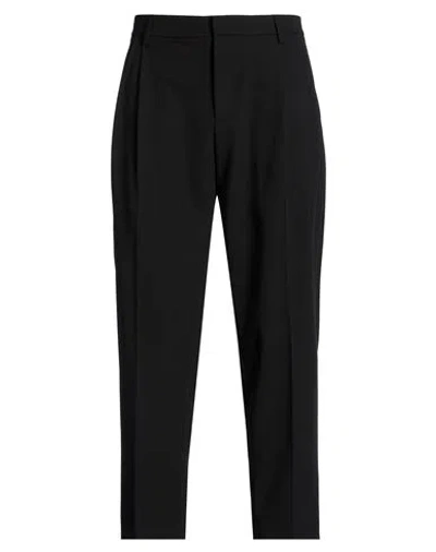 Patrizia Pepe Man Pants Black Size 36 Polyester, Viscose, Elastane