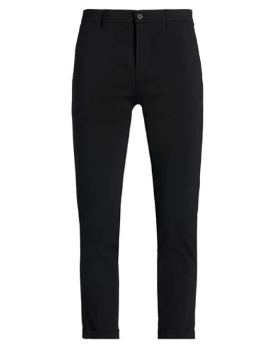 Patrizia Pepe Man Pants Black Size 38 Cotton, Polyamide, Elastane