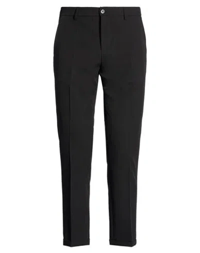 Patrizia Pepe Man Pants Black Size 38 Polyester, Viscose, Elastane