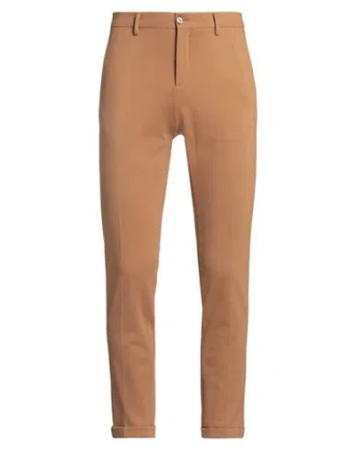 Patrizia Pepe Man Pants Camel Size 32 Viscose, Polyamide, Elastane In Beige