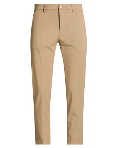 Patrizia Pepe Man Pants Camel Size 38 Polyester, Viscose, Elastane In Neutral
