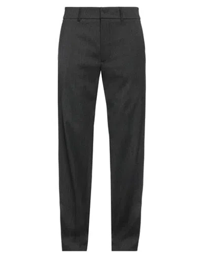 Patrizia Pepe Man Pants Lead Size 36 Polyester, Cotton, Viscose, Elastane In Gray