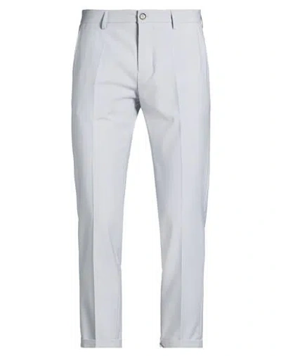Patrizia Pepe Man Pants Light Grey Size 36 Polyester, Virgin Wool, Elastane In Gray