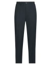 Patrizia Pepe Man Pants Midnight Blue Size 38 Viscose, Linen In Blue