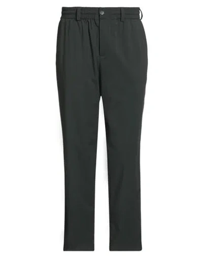 Patrizia Pepe Man Pants Military Green Size 34 Polyester, Viscose, Elastane In Black