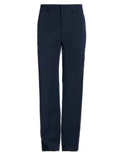 Patrizia Pepe Man Pants Navy Size 34 Viscose, Polyester In Blue