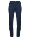 Patrizia Pepe Man Pants Navy Size 36 Viscose, Polyamide, Elastane In Blue